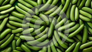 Green beans - Food Pattern - Generated by Ai.