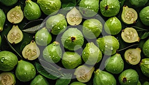 Guava - Food Pattern - Generated by Ai.