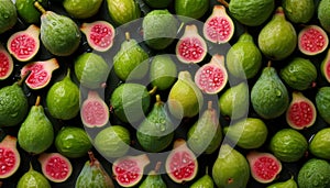 Guava - Food Pattern - Generated by Ai.