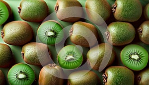 Kiwi - Food Pattern - Generated by Ai.