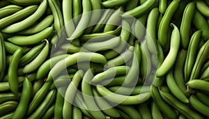 Green beans - Food Pattern - Generated by Ai.