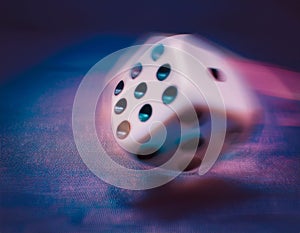 Rolling dice with move effect