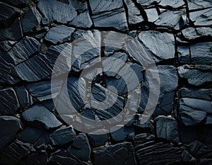 Dark Stone Wall Texture