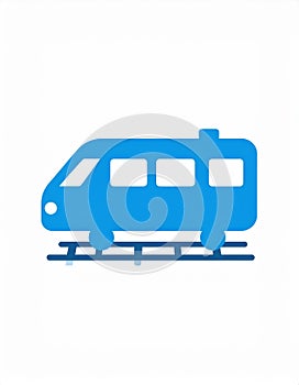 A vector image of a train. This vector is very good for design that needs transportation