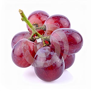 Grape on the with isolated background