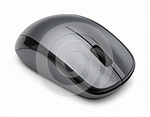 A computer mouse isolated on white with clipping path