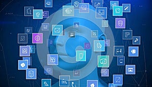 Digital Mind: AI and Information Flow