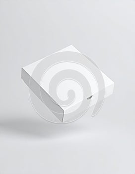 Blank White Box Packaging Mockup
