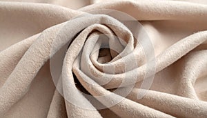 Vintage Sunglasses and Folded Cotton Shirts on Matte Rust-Colored Background