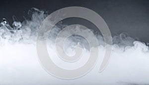 Cloudy fog grey haze ethereal. IA Generated