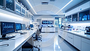 Modern Laboratory Interior