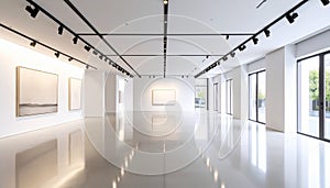 Modern Art Gallery Interior