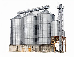 Industrial Metal Grain Silos for Agricultural Storage