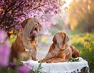 French Mastiff or Bordeauxdog