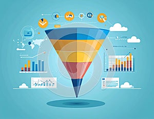 Sales Funnel with Data Analysis