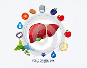 World Diabetes Day Illustration