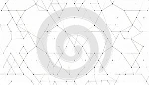 Abstract Geometric Network Background