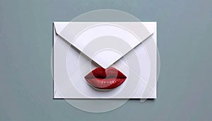 Envelope with Lips