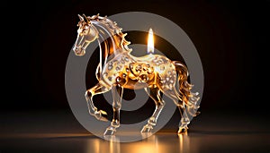 Horse Candle