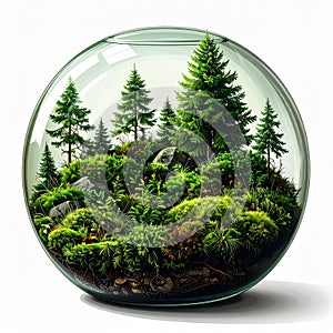 Miniature Forest Terrarium