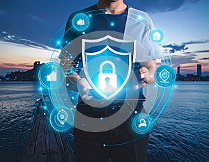 Cybersecurity protects against breaches, hackers and network attacks by using strong