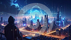 Cybersecurity protects against breaches, hackers and network attacks by using strong