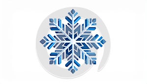 Geometric Snowflake Icon