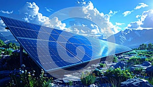 Solar Cell or Solar Panel Modern energy revolution, alternative power source