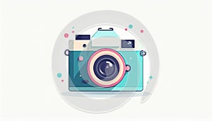 Cartoon Camera Illustration