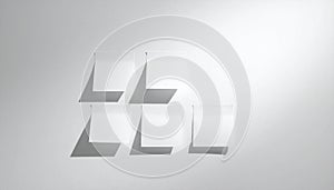 Blank Sticky Notes on White Wall