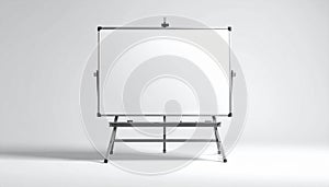 Blank Whiteboard on Stand