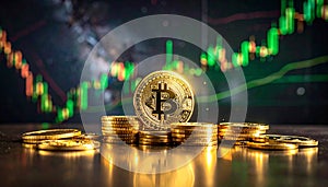 Bitcoin stands at the forefront of the crypto market's growth and the rising green