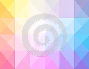 Triangle low poly background design, multicolored triangles. Vector illustration