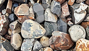 Background of rough rubbles