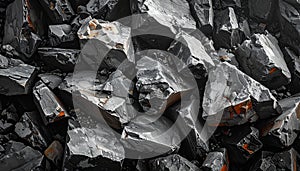 Background of rough rubbles