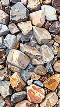 Background of rough rubbles