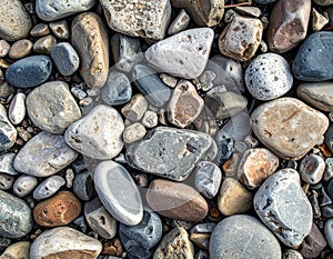 Background of rough rubbles