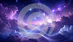 Celestial Waves of Awakening