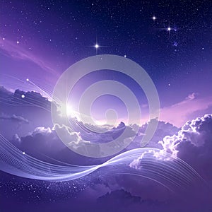 Celestial Waves of Awakening