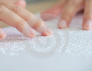 Reading Braille