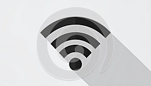 Wi-Fi icon. Flat design.