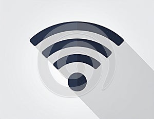 Wi-Fi icon. Flat design.