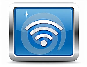 Wi-Fi icon. Flat design.