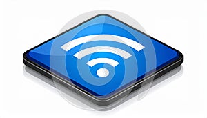 Wi-Fi icon. Flat design.