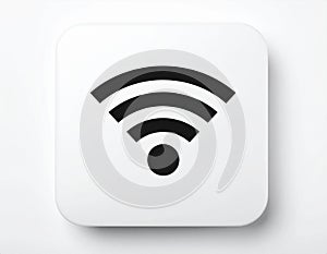 Wi-Fi icon. Flat design.