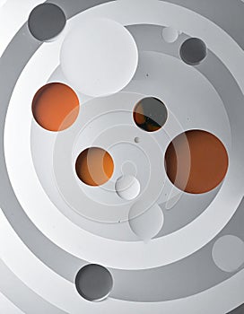 Background with circles