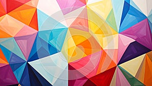 Abstract background multicolor geometric poligonal