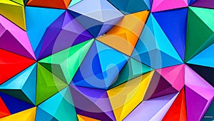 Abstract background multicolor geometric poligonal