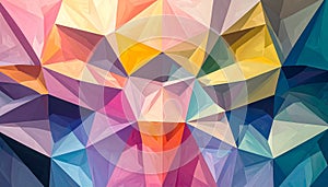 Abstract background multicolor geometric poligonal