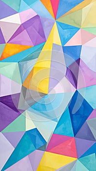 Abstract background multicolor geometric poligonal